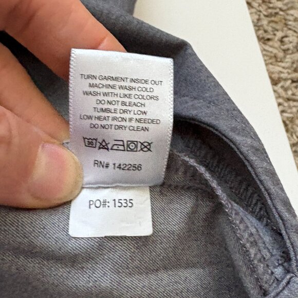 Figs Rafaela Womens Size Small Graphite Gray Cap Sleeve Oversized Scrub Top Boxy - Picture 10 of 10